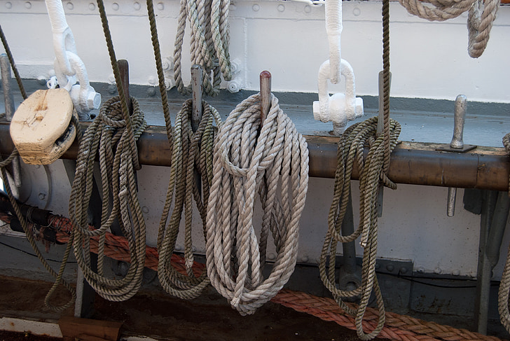 lano, loď, zostavy