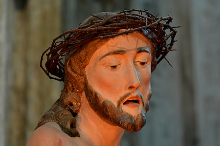 Jesus, statuen, tro, bilde, religion, kristendom