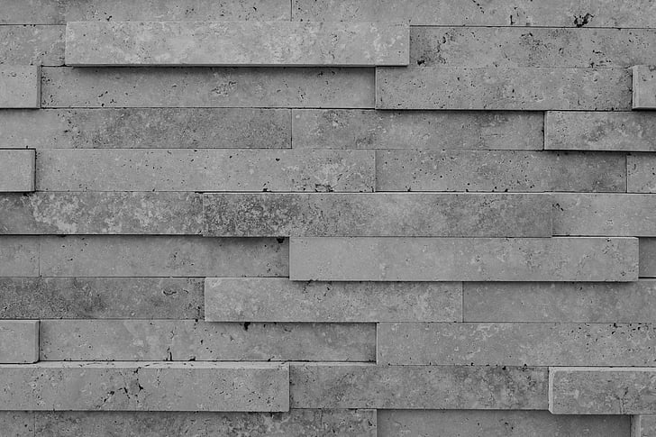 paret, pedres, marbre, textura, gris, fons, estructura