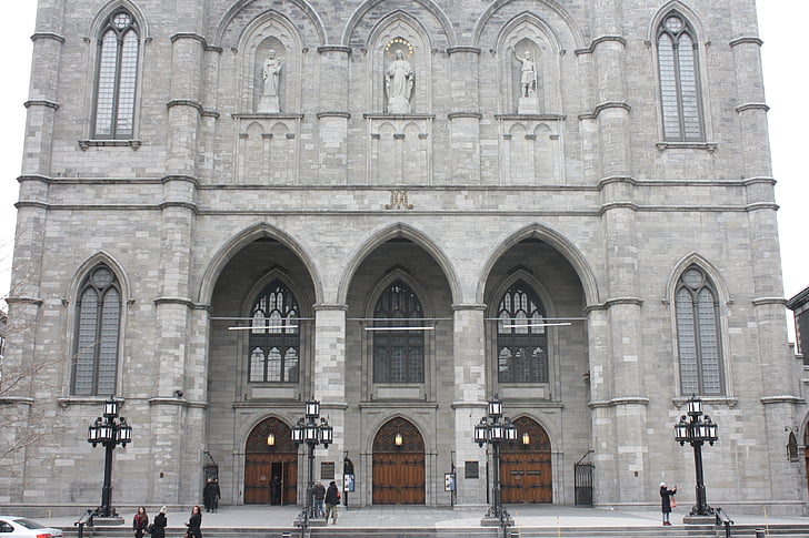 church, notre-dame, montreal, quebec, canada, celine dion, marriage
