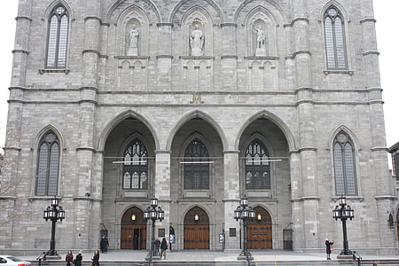 Igreja, Notre-dame, Montreal, Québec, Canadá, Celine dion, casamento