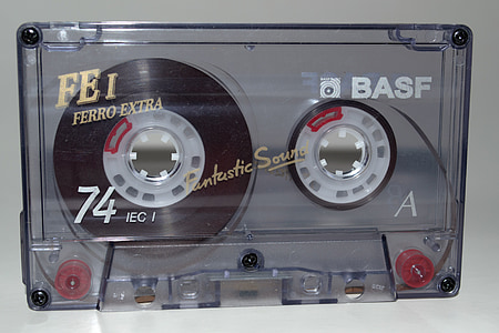 música, Casset, compacte casset, paper d'alumini magnètic, so, registre