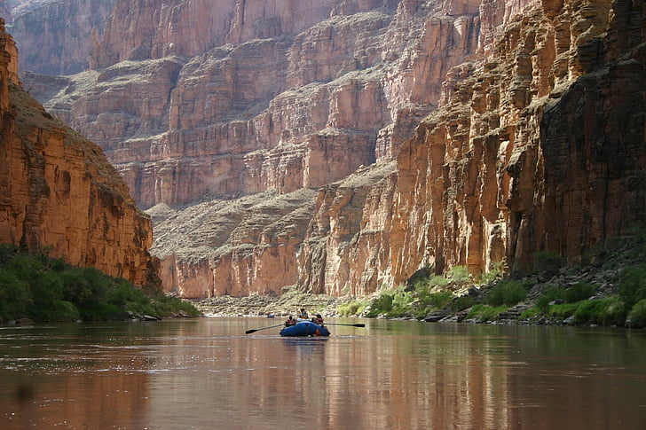 čolnarjenje, reka Kolorado, Grand canyon, rekreacija, avantura, scensko, krajine