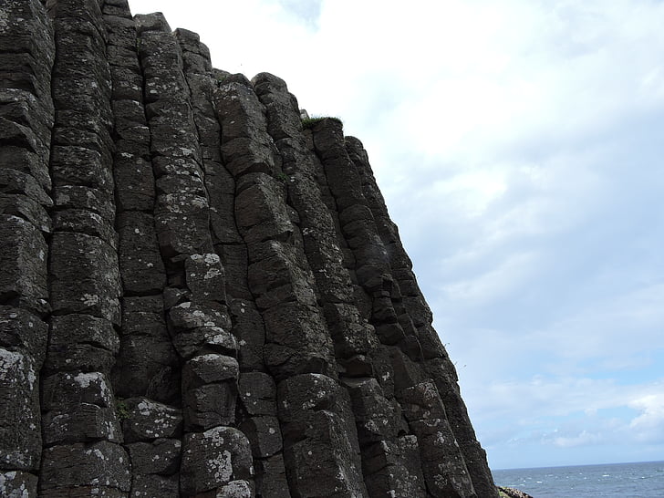 Giants causeway, basalt, vulkanische, Noord-Ierland, Causeway, Ierland, vorming