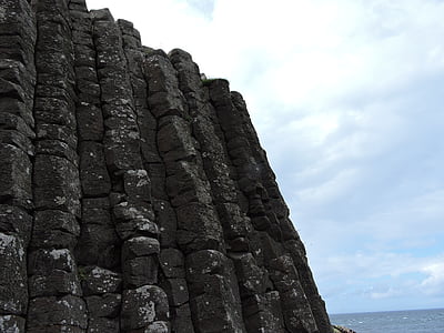 calçada de gegants, basalt, volcànica, Irlanda del nord, calçada, Regne Unit, formació