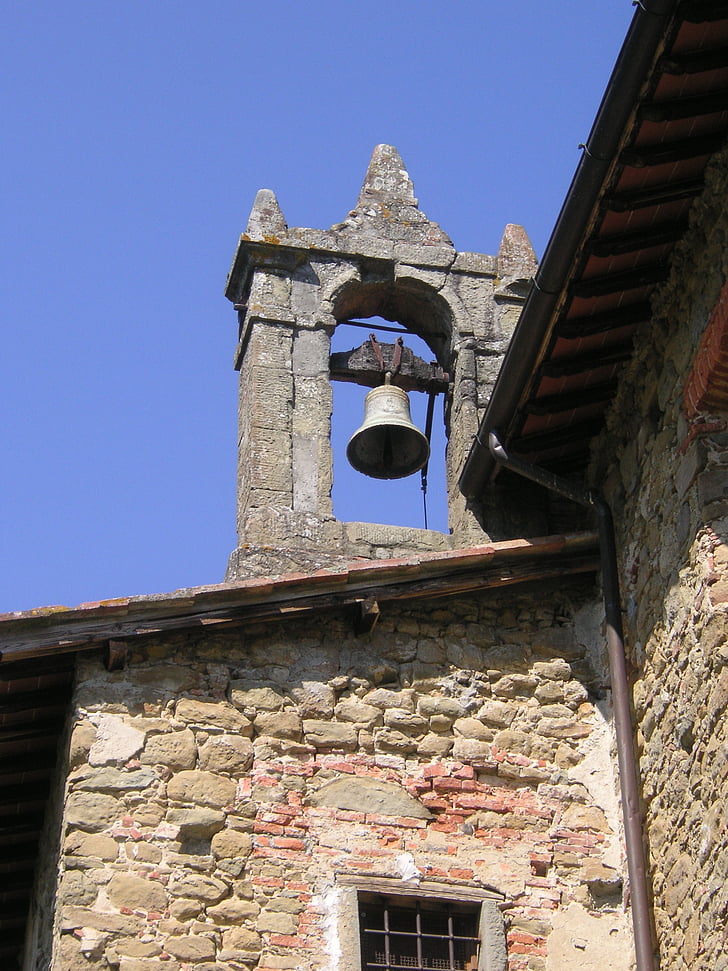 Campanile, zvonek, kostel