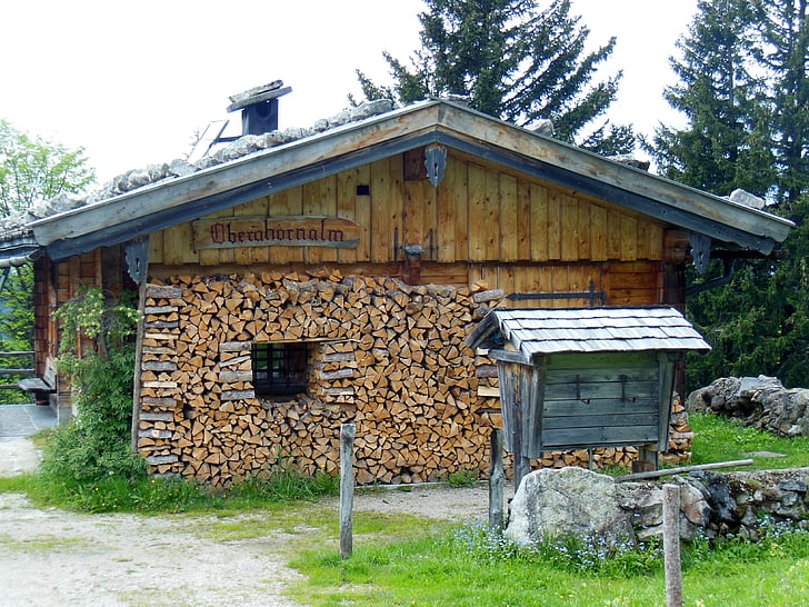 roßfeld, Berchtesgaden, Bavaria, planine, s naplatom cestarine, Gornje Bavarske, oberahornalm