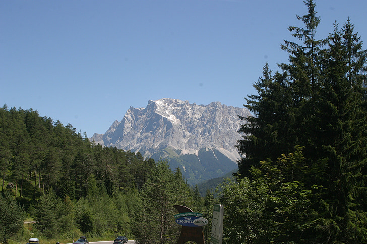 Zuid-Tirol, Vintschgau, Italië, Dolomieten, Panorama, zon, Alpenpanorama