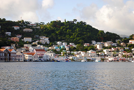 Grenada, Karibská oblasť, Ostrov, West indies, more, Príroda, Tropical