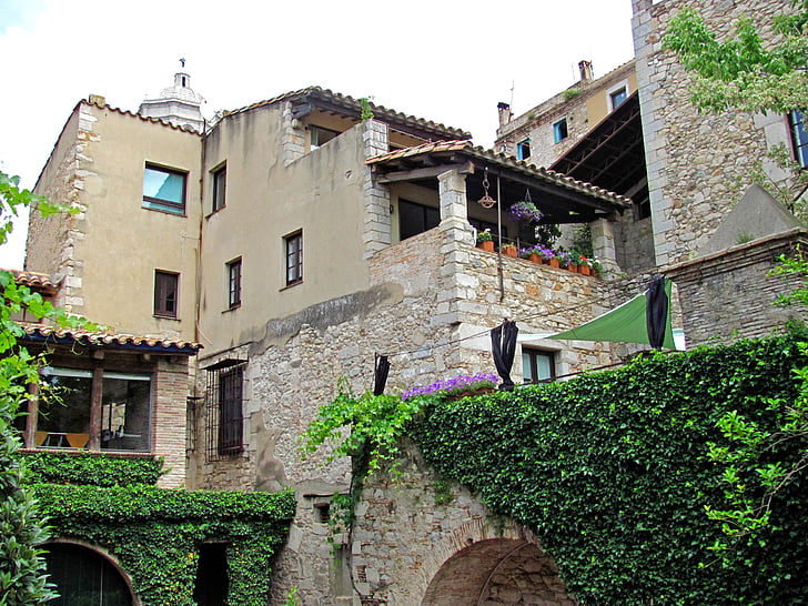 Girona, Hiszpania, podróży, Architektura