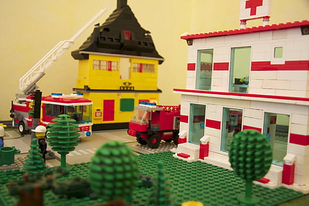 Lego, blok Lego, dari lego, legomaennchen, blok bangunan, mainan, dibangun
