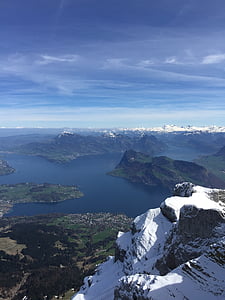 Alpių, Šveicarija, Šveicarijos Alpės, kalnų, Gamta, sniego, Scenics