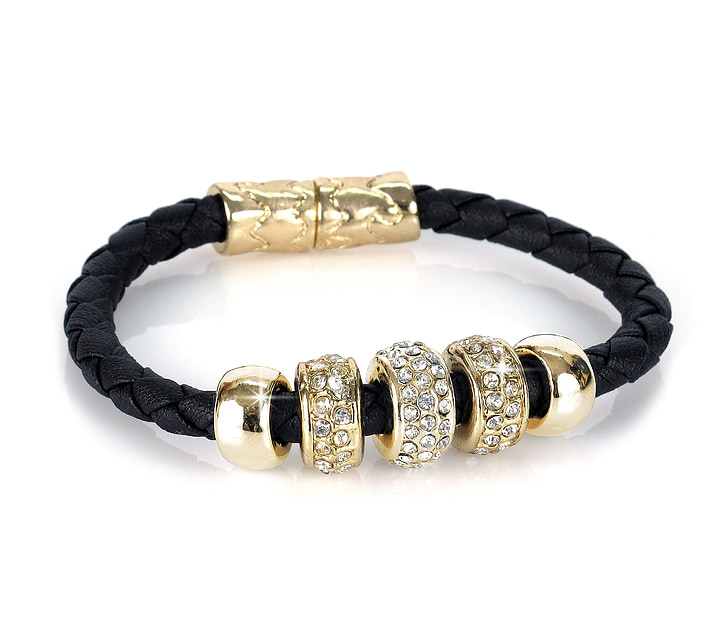 bracelet, gold bracelet, silver jewelry bracelet, packshot, jewelry, personal Accessory, fashion