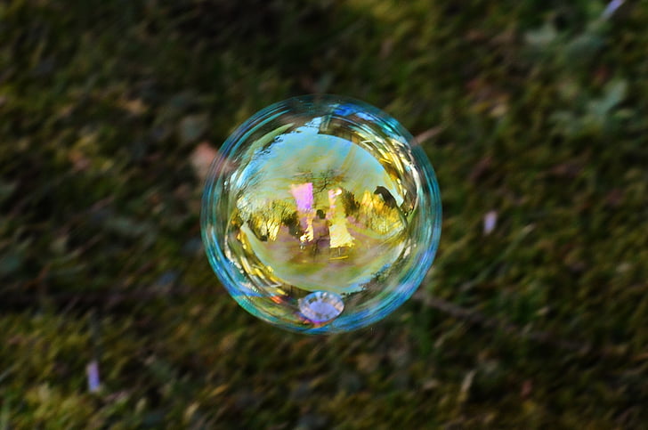 ziepju burbuļi, krāsains, bumbas, ziepjainajā ūdenī, padarīt ziepju burbuļi, Float, atspoguļojot