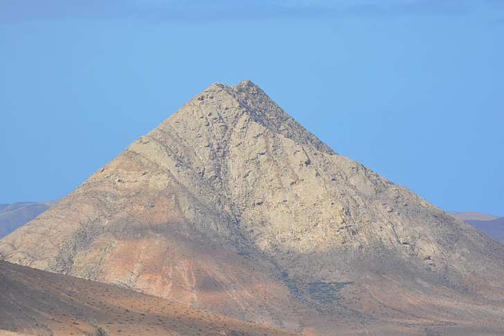 Tindaya, fjell, Fuerteventura, hellige fjell, landskapet