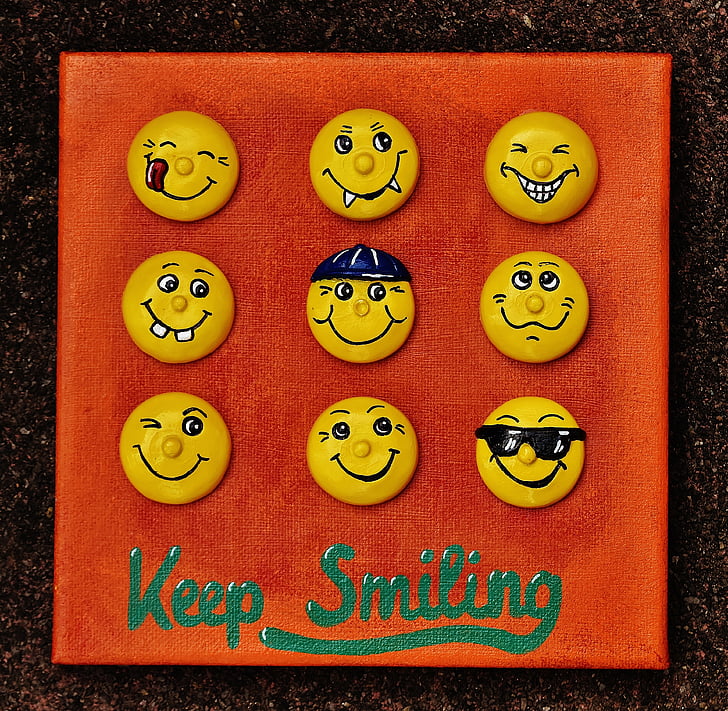 Smiley, lachen, hand arbeid, zelfgemaakte, grappig, emoticon, Smilies