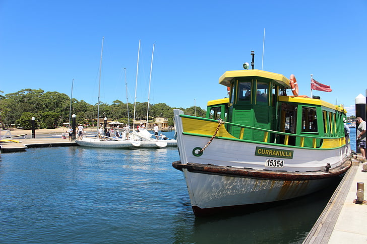 Ferry, NSW, Cronulla, paat, Port