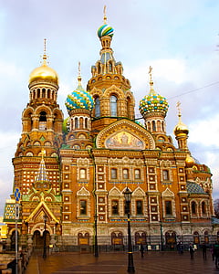 Rusia, Saint pertersburg, pertersburg, Gereja, hiasan, Ortodoks, darah