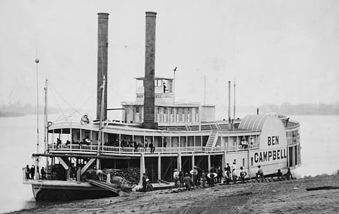 paddle steamer, ship, steamboat, boot, paddle steamers, sidewheelers, heckraddampfer