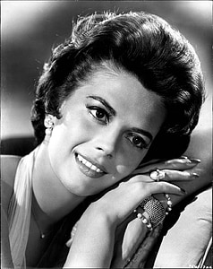 natalie wood, actress, vintage, movies, motion pictures, monochrome, black and white