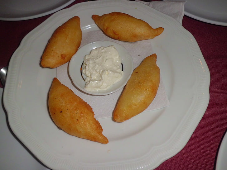 empanadas, dish typical of colombia, snack