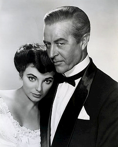 joan collins, ray milland, actress, actor, director, motion pictures, movies