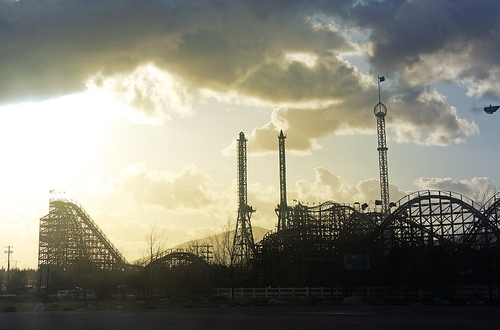 roller coaster, Parc d’attractions, amusement, Parc, Ride, divertissement, rouleau