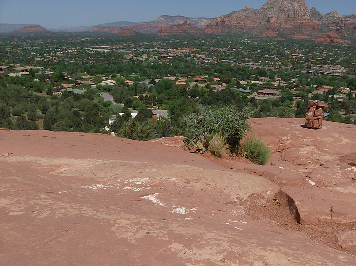 Sedona, Vortex, hegyi, Arizona, rock, festői, sivatag