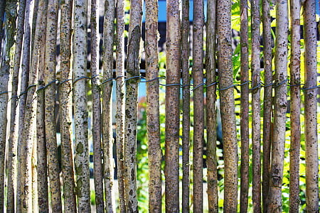fence, wood, on line, pattern