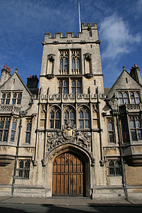 Oxford, Engleska, toranj, Velika Britanija, arhitektura, zgrada, reper