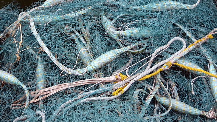 αλιευτικό δίχτυ, ψάρια, εργασία, δίκτυο, Fischer, Fang, ναυτιλίας