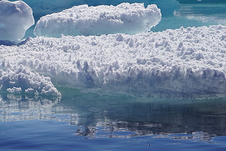 tảng băng trôi, Greenland, nước, lạnh, đông lạnh, đá, băng hình thành