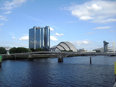 SECC, Glasgow, gebouwen, het platform, Clyde