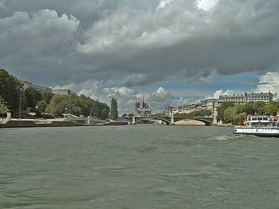 Paris, Sungai, Seine, Prancis