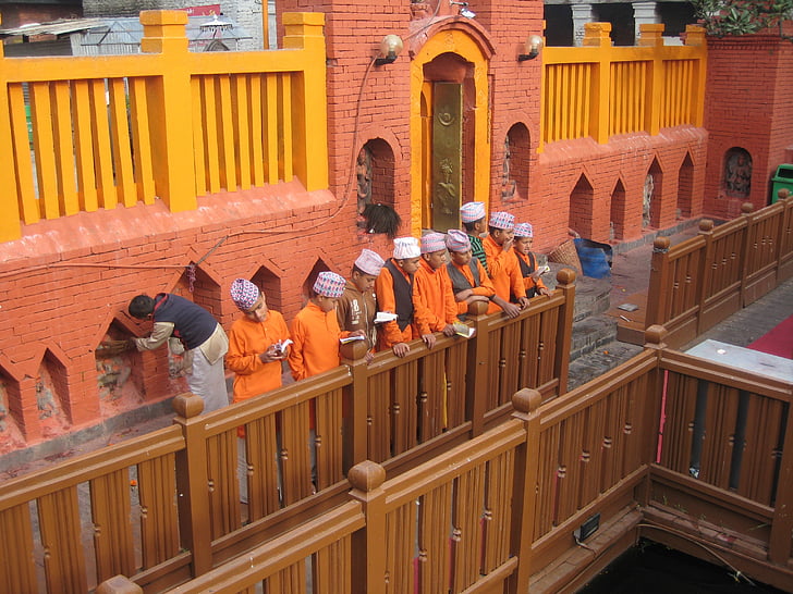 Непал, култура, индуски, Добрин, религия, Молете се