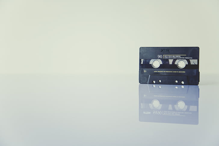 cassette, recording, sound, audio, music, cassette recorder, magnetband