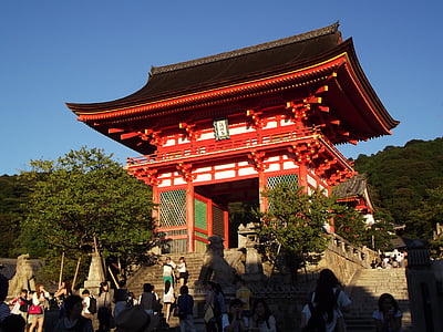 Kiotói, Pagoda, Japán, japán, templom, szentély, buddhizmus