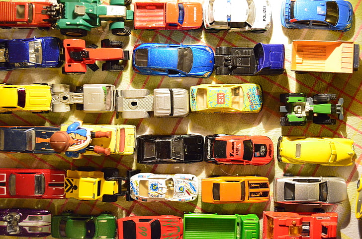 jouets, autos miniatures, Autos, chambre d’enfant, jouer, coloré, enfants