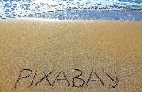 pixabay, morje, pesek, plaže pesek, Ocean, vode, sončne svetlobe
