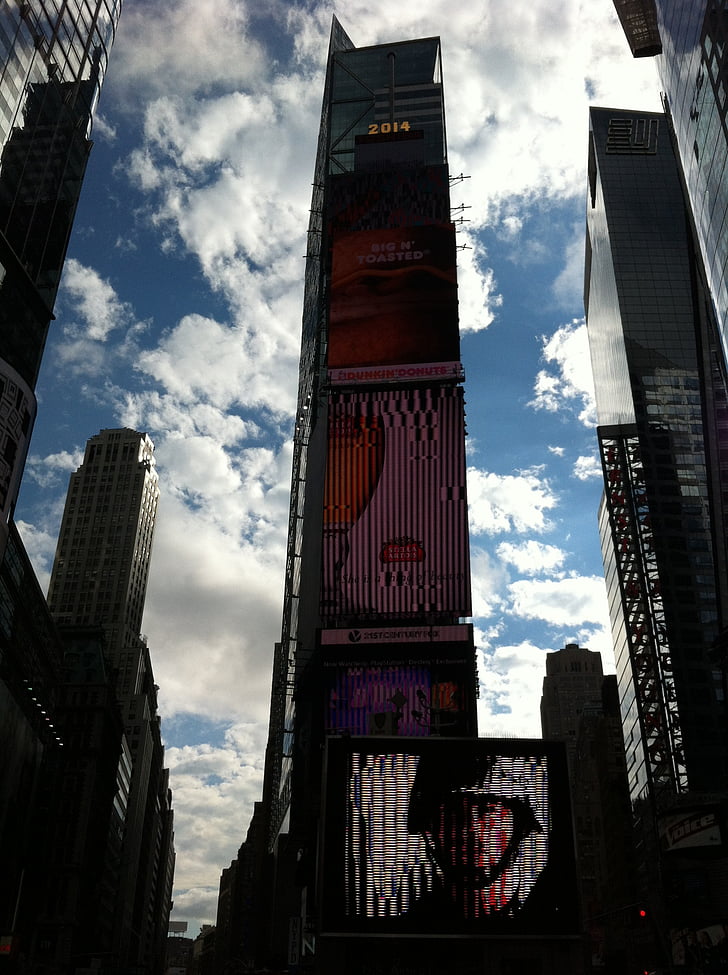 Times square, New york, NYC, čas náměstí, New york city, Spojené státy americké, město