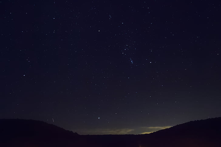 starry sky, star, night sky, astro, evening sky, cosmos, night photograph