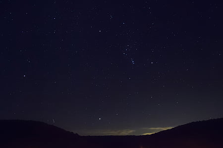 stjernehimmel, Star, nattehimlen, Astro, aftenhimmel, kosmos, Night fotografi