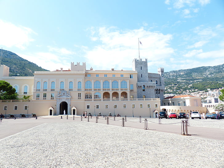 prince palace, monaco, palace, grimaldi, residence, prince, city