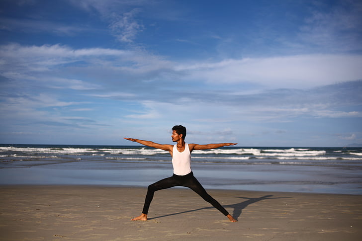Yoga, Indiase, Yoga man, Meditatie, symbool, lichaam, gezondheid