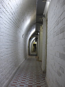korytarz, przejście, wąskie, schronienie, Militaria, siły zbrojne, ściany