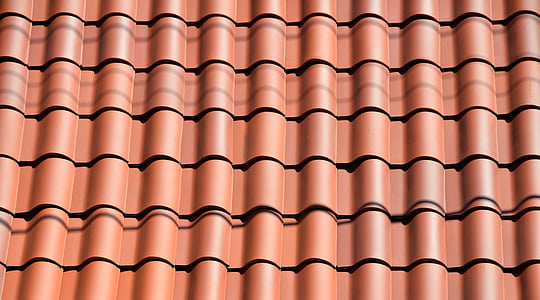 clay tile, roof, background, architecture, design, style, house