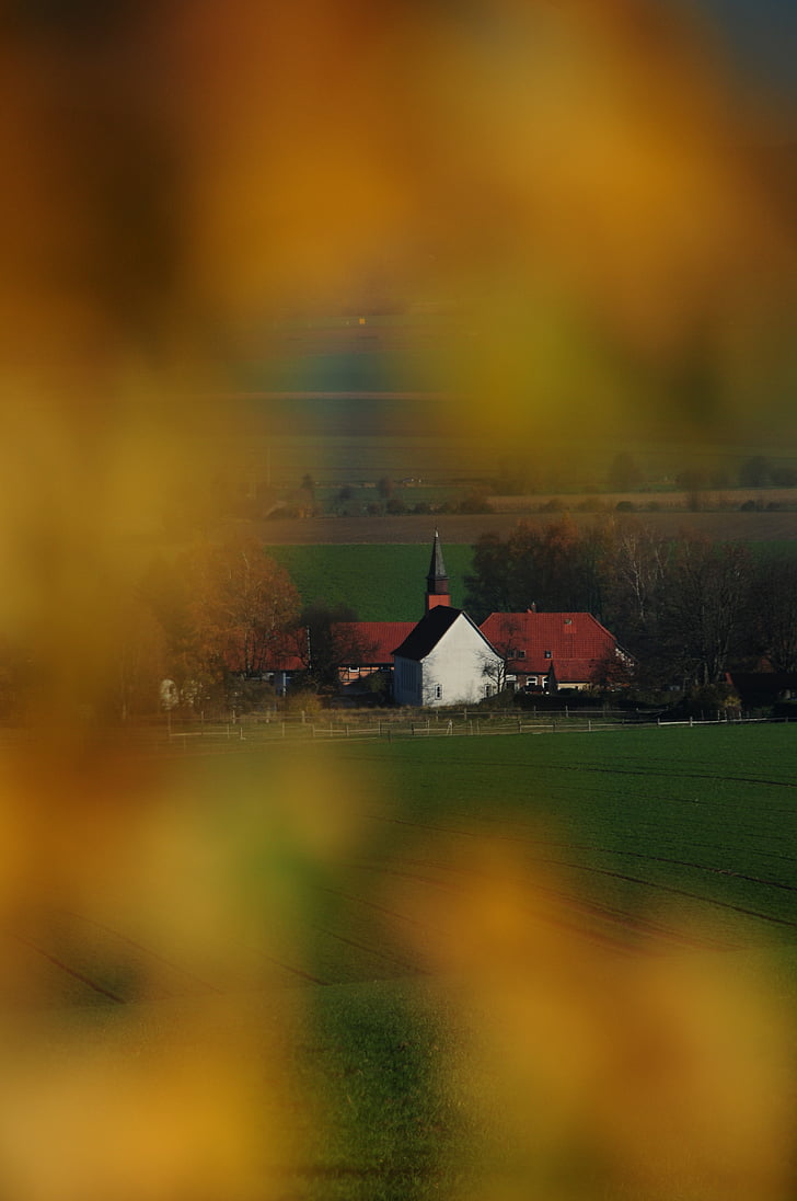 church, in the, autumn