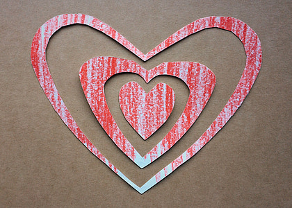 valentine's day, valentine, paper, hearts, crafts, love, heart Shape