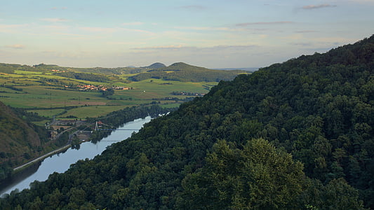 Gateway untuk Republik Ceko, Republik Ceko, České středohoří, pemandangan, pemandangan, alam, Pariwisata