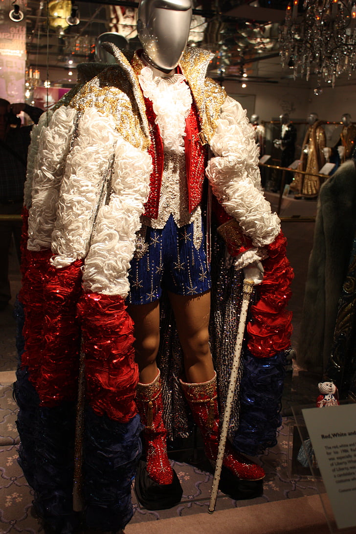 Liberace, kailis, etapas, drabužiai, kostiumas